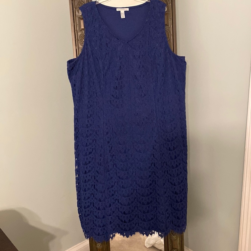 Isaac Mizrahi Live sleeveless dress